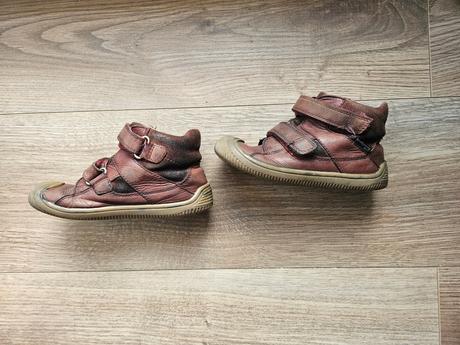 Bundgaard vyssie topanky bordove 27, bundgaard,27