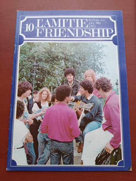 Darujem casopisy l'amitie (francuzstina/anglictin, 