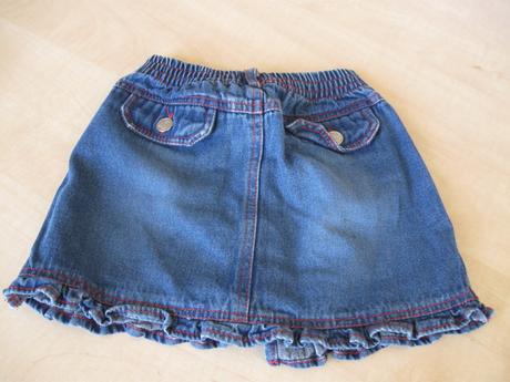 Riflová suknička 116, 116