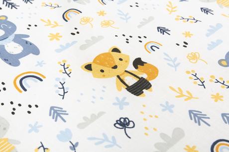 Sensillo skladacia matrac do postieľky priatelia z, šírka (cm): 60,dĺžka (cm): 120