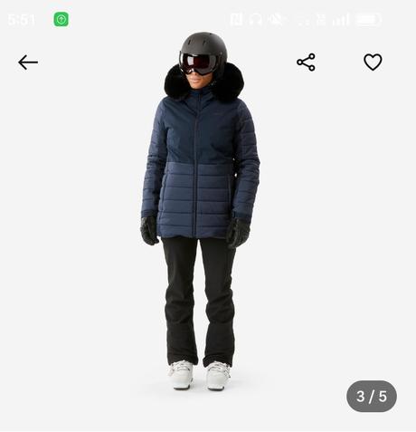 Lyziarska bunda, wedze,s