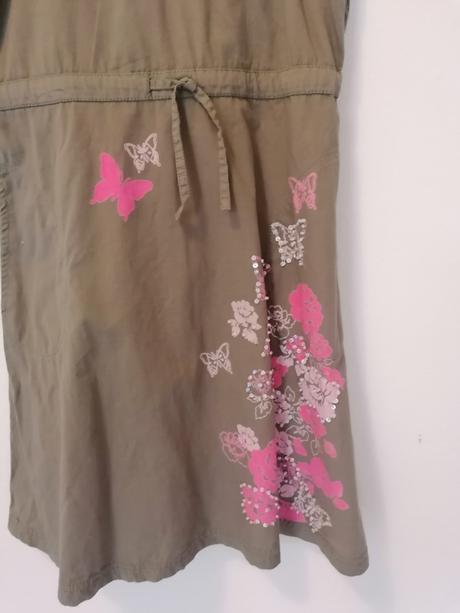 Kvetinove šaty pre 7 až 8r, h&m,128