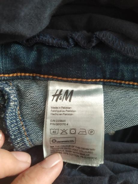 Tehotenské rifle xl, h&m,xl