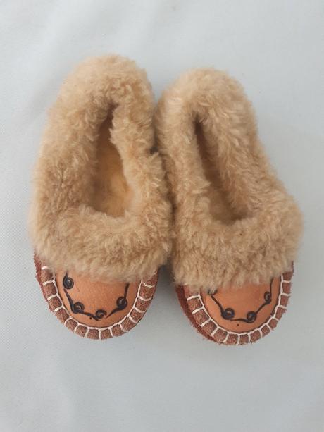 Kožušinove papučky 14cm, 21 / 22