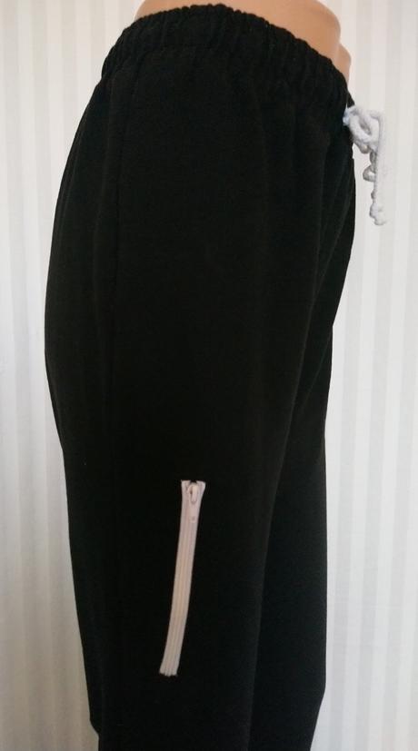 Dámske čierne tepláky, boohoo, s/m, m