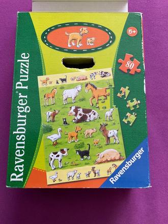Puzzle 80 zvierata, 