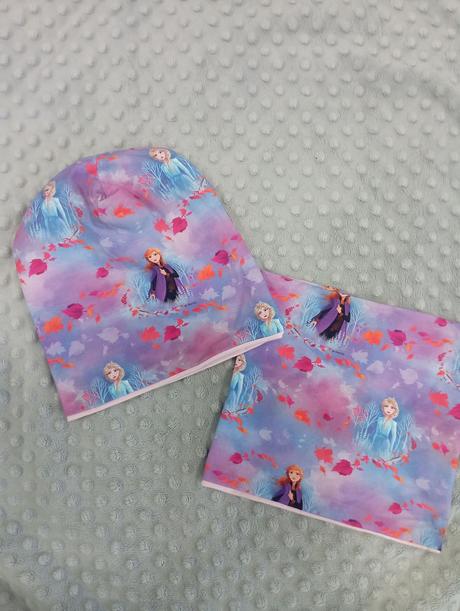 Handmade set , čiapka ,nakrcnik, <50