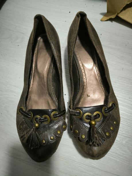 Hnedé kožené mokasíny veľkosť 38 z rakúska, humanic,38