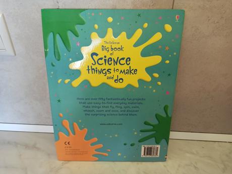 Usborne big book of science things to make and do, 