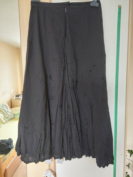 Dlhá letná sukňa s podšívkou, lindex,36