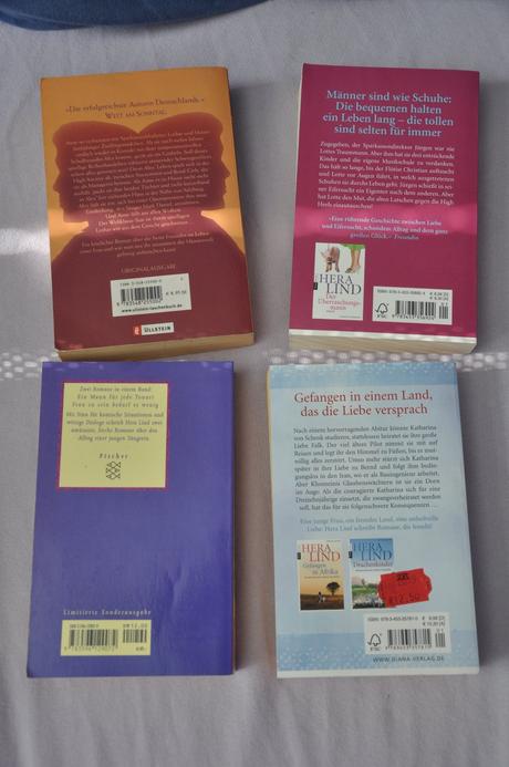 4 x roman od hera lind v nemcine, 