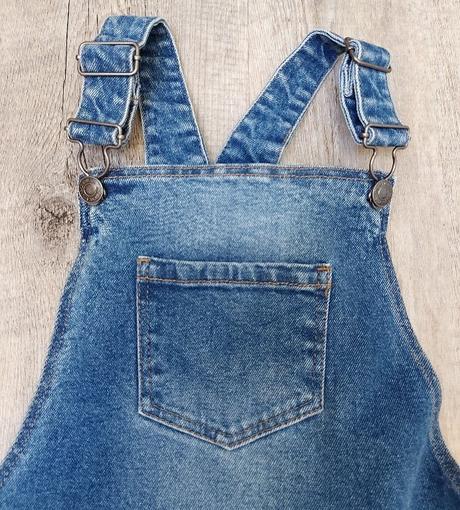 Rifľové šaty na traky, 140