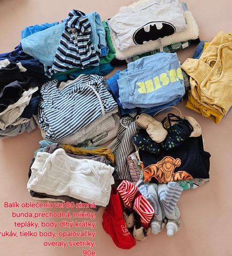 Balík oblečenia, 68–80