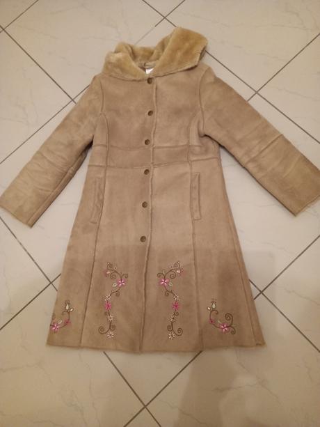 Dievčenský kožuštek pre 7-8 rokov, ladybird,146