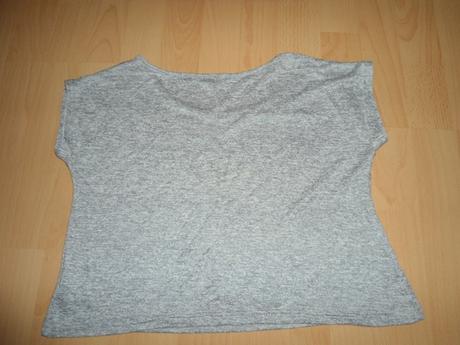 Sivé kratke tricko, m