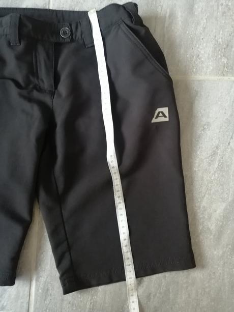 Softshell čierne kraťase alpinepro, v34, alpine pro,34