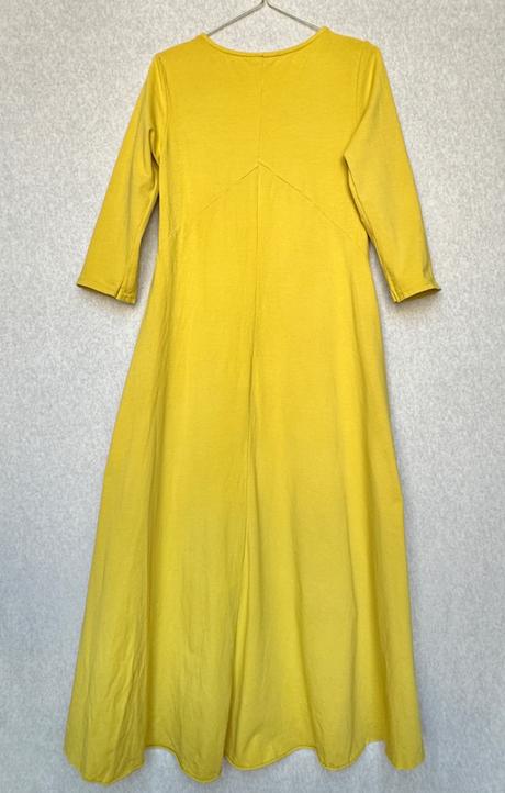 Midi šaty z bavlneného úpletu, 