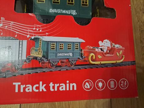 Vláčik s koľajnicami,