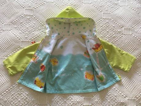 Obojstranná tenká bundicka, 74