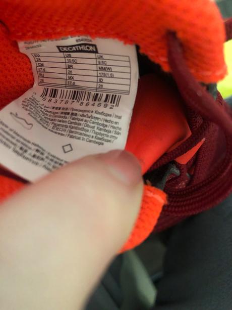 Detsk kopačky zn. decathlon, 28