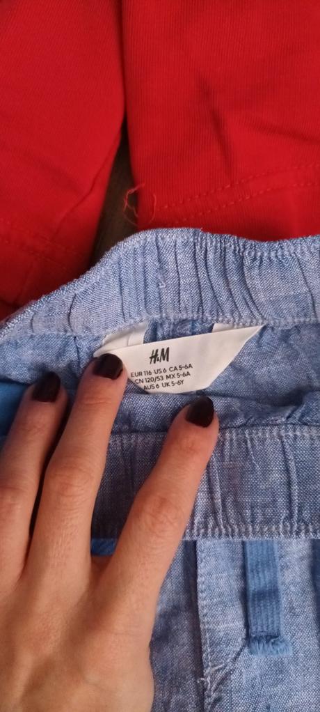 Kratasy pre chlapca, velk. 116, h&m,116