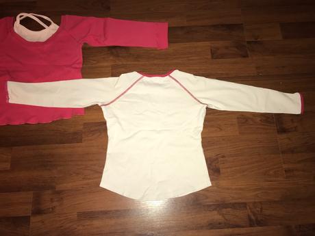 2 krásne tričká - dlhý rukáv, 110