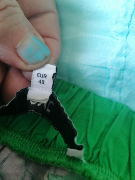 Kvietkovaný crop top, next,40