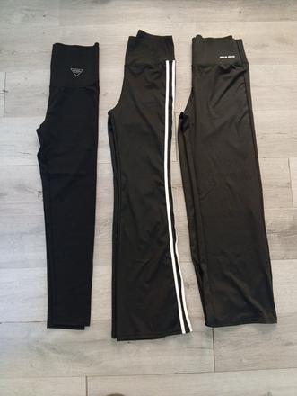 Čierne leginy m/l, m