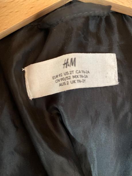 Zimna parka, h&m,92