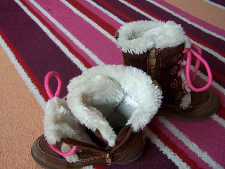 Teplé čižmičky, carter's,24