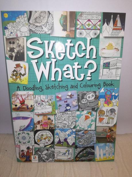 Hinkler sketch what doodling colouring, 