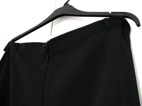 Čierna spoločenská sukňa, xxxl