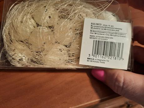 Veľkonočné vajíčka- dekorácia, 