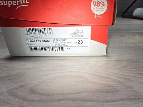 Superfit dievčenské celoročné topánky č. 23, superfit,23