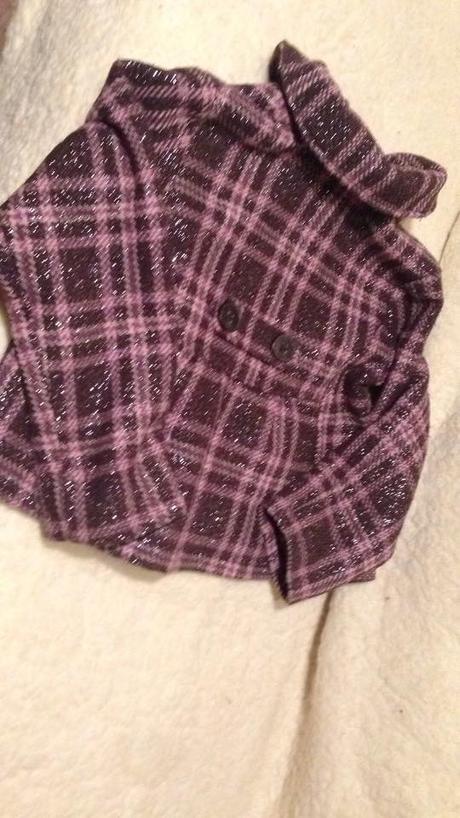 Dievčenský  zimný kabát  6 / 7 rokov., 128