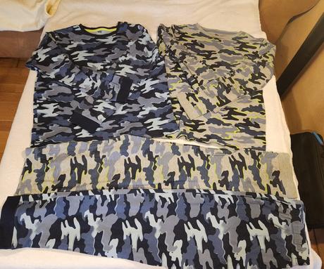 2 veľmi pohodlné pyžamá, f&f,164