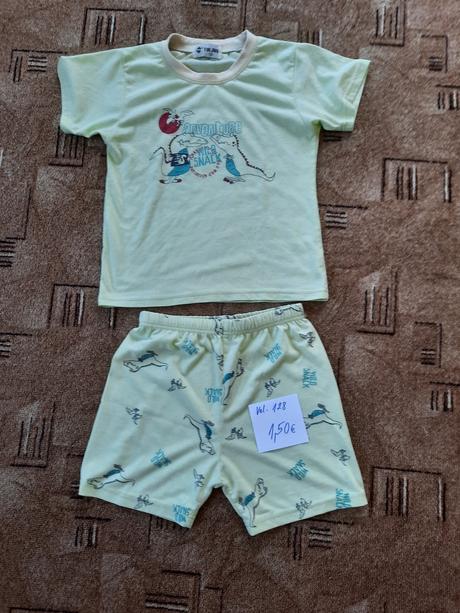 Detske  pyžamo kratke vel.128, 128