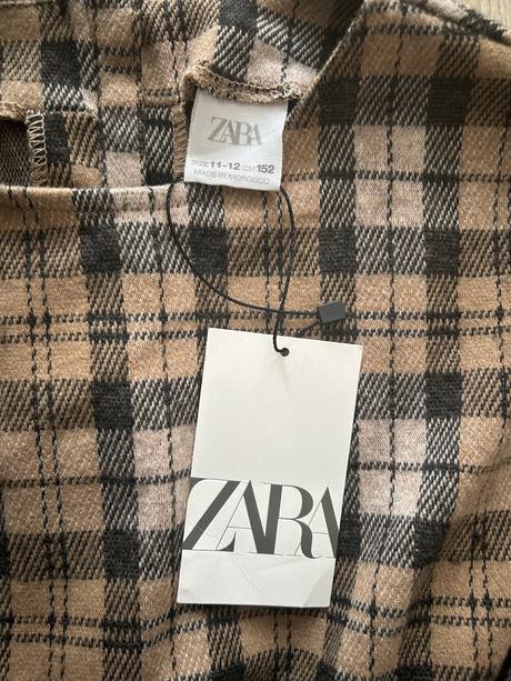 Krásny kockovaný overal značky zara,nový s visačko, zara,152