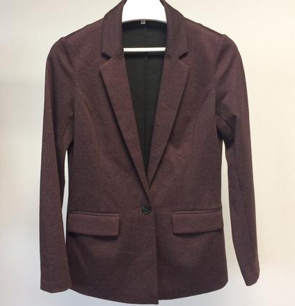 Sako bordové dámske tom tailor veľ.xs,, tom tailor,xs