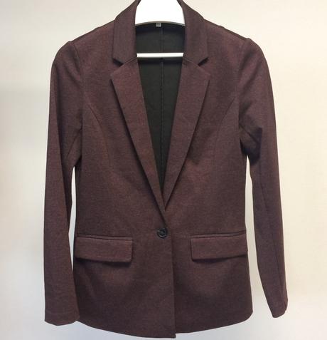 Sako bordové dámske tom tailor veľ.xs,, tom tailor,xs