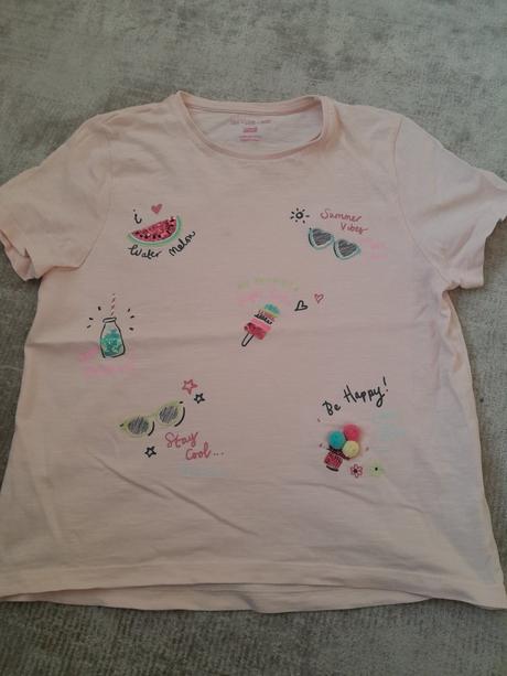 Predám dievčenské tričko, f&f,152