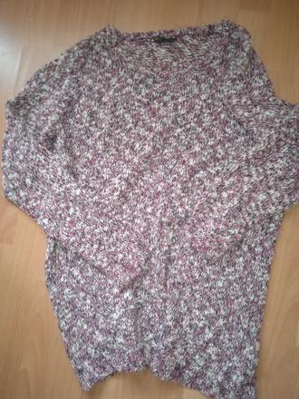 Fialový sveter, xxl