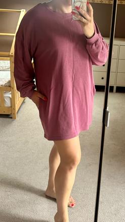 Teplákové šaty, xxl