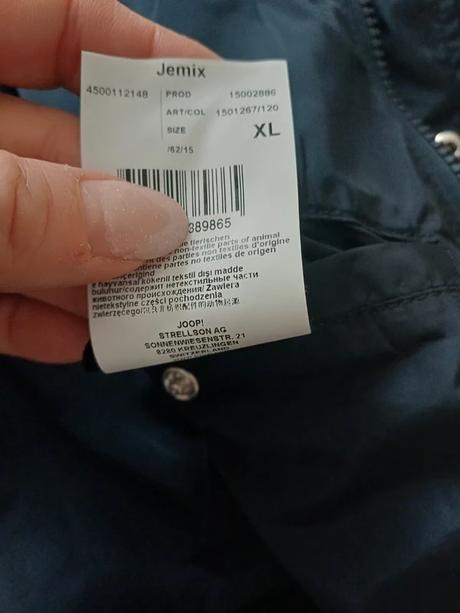 Kvalitná prechodná pánska bunda joop č.l/xl, xl