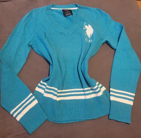 Krásny sveter polo, u.s. polo assn.,xl