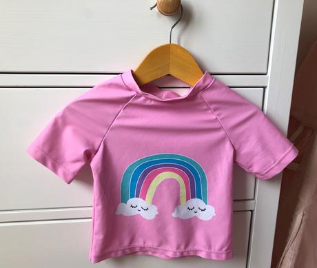 Ružové plavkové tričko 110, 110