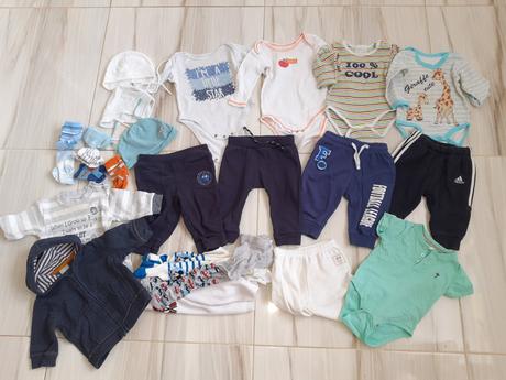 Balík chlapčenských detskych veci 62/68, 68–80