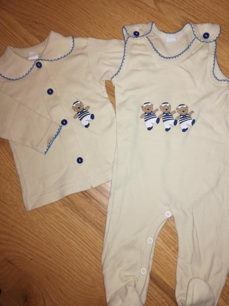 Dupačky 3 ks + svetrik, 74