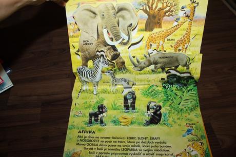 Maxi priestorová kniha zvieratká,