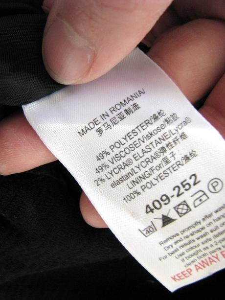 Sexi úzka čierna sukňa, next,m